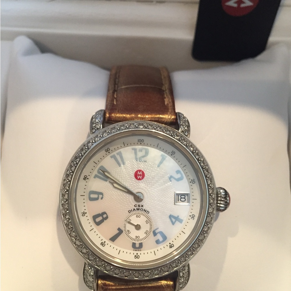Michele Special Edition Diamond CSX Watch - Picture 4 of 5